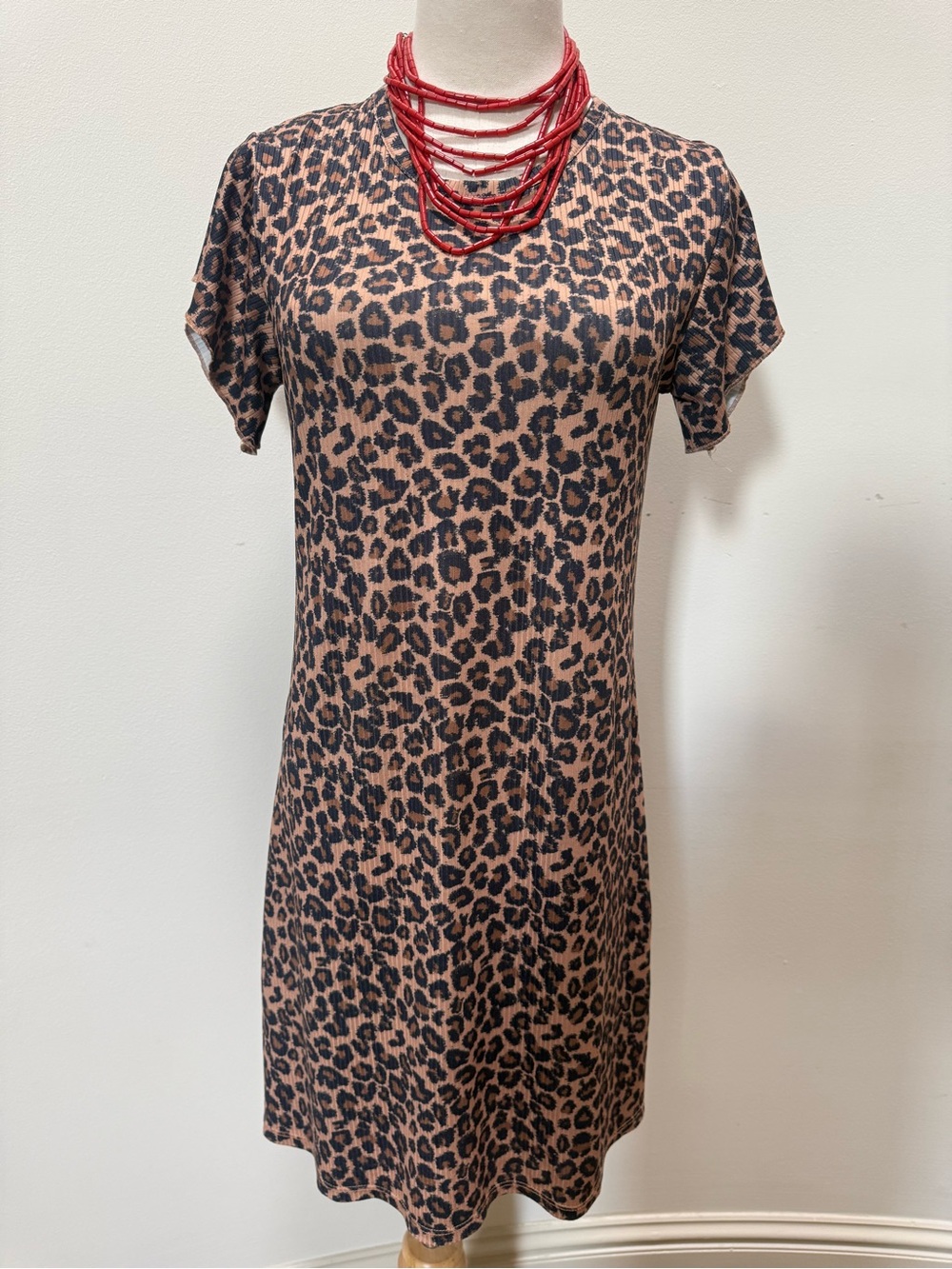 LABOR DAY SALE Leopard Print Dress